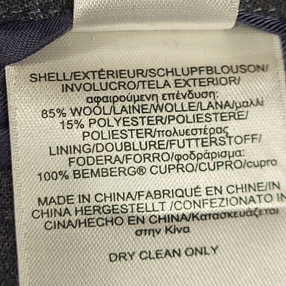 Brooks Brothers Fitzgerald Men's 46R Brooks Cool Grey Striped Jacket Sport Coat - Picture 10 of 15